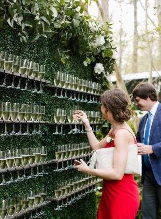 Mur de champagne par Fin Pallet